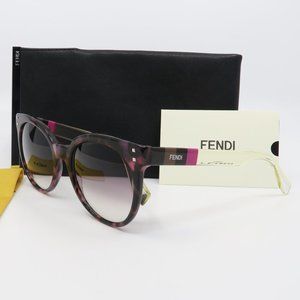 0083/S E7OJ8 Fendi Purple Havana Gradient Sunglass